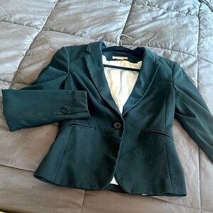 H&M Women's Dark Green Blazer